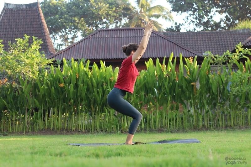 Chair Pose for Beginners 