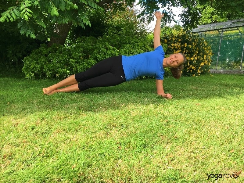 Yoga Pose for Core- Side Plank