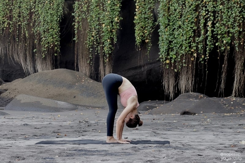 Yoga for Flexibility Routine: Standing Forward Fold