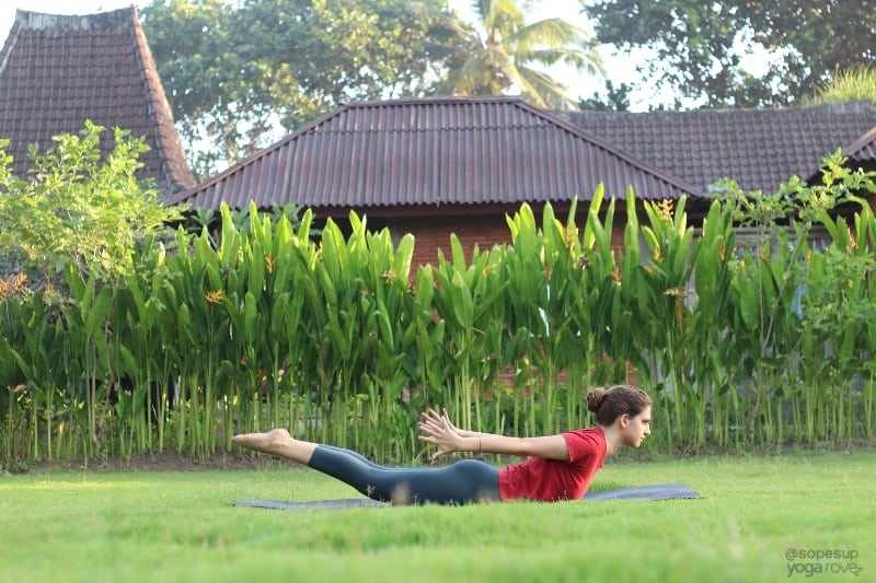 Yoga Poses for Beginners: Locust Pose