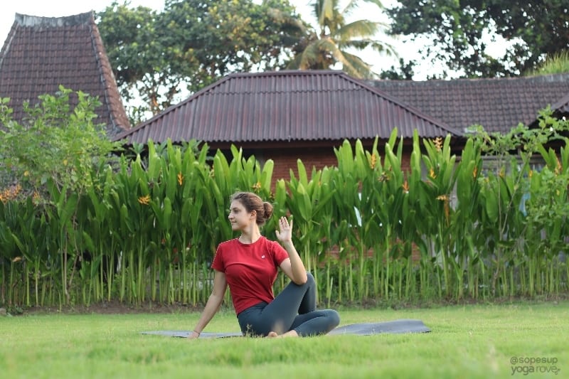 Seated Spinal Twist for Beginners 