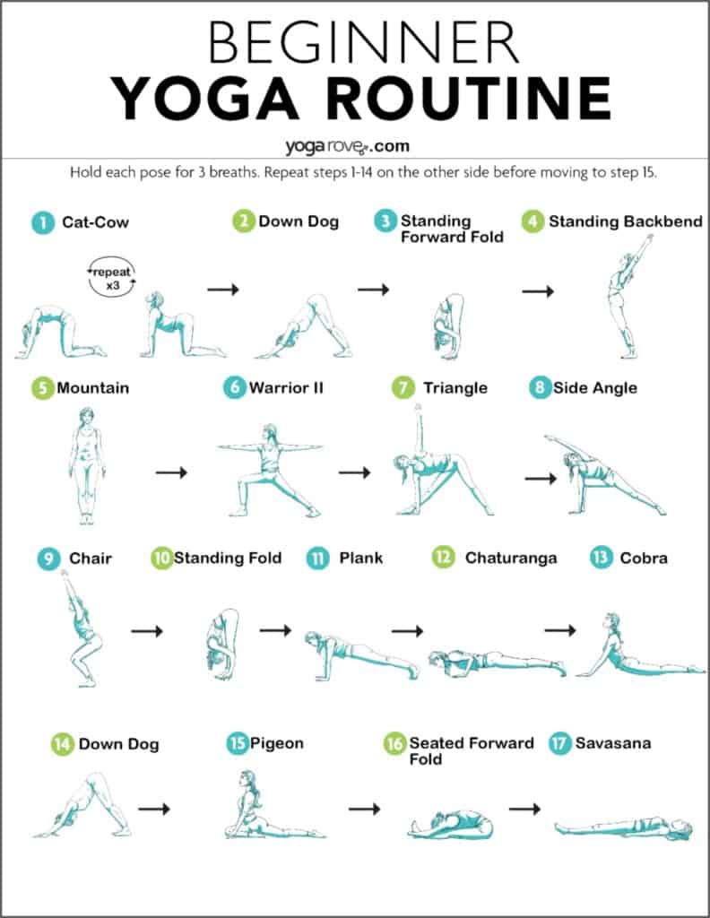 The 20 Minute Yoga Routine Every Beginner Needs + Free PDF - Yoga Rove