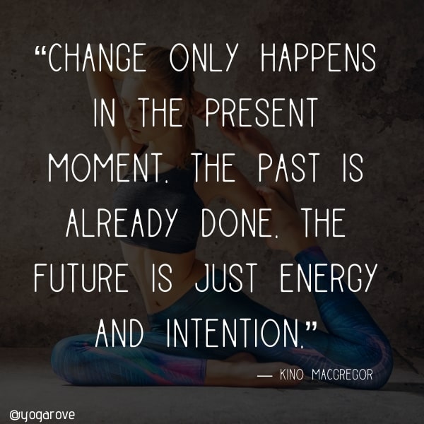 yoga quotes about change