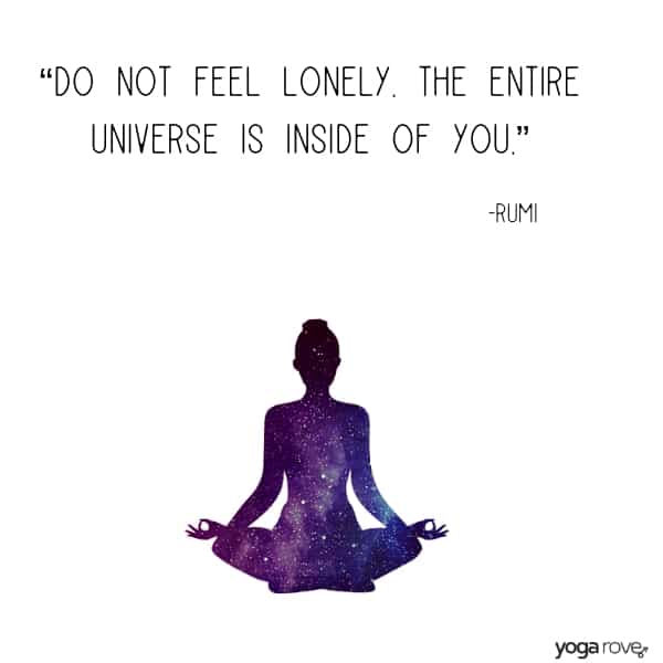 Rumi Yoga Quote