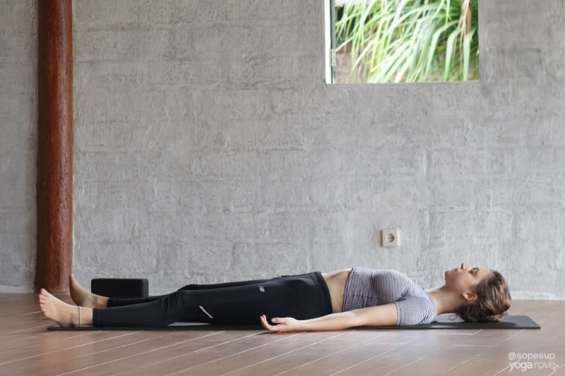 Savasana Pose- Last Pose for Weight Loss Routine