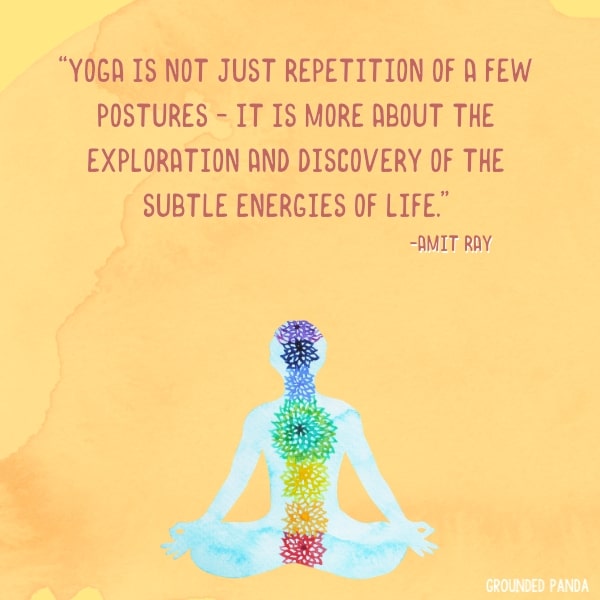 Yoga journal - ''yoga is not just repetition of few postures-it is