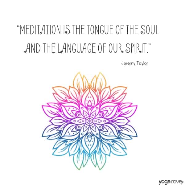 Meditation quote