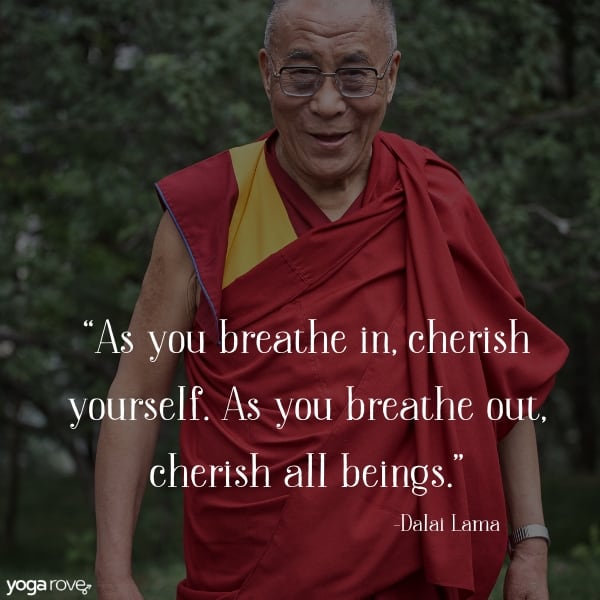 yoga quote from the dalai lama