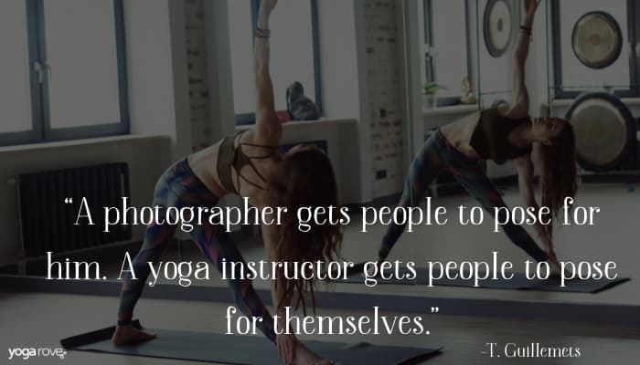 yoga teacher quote