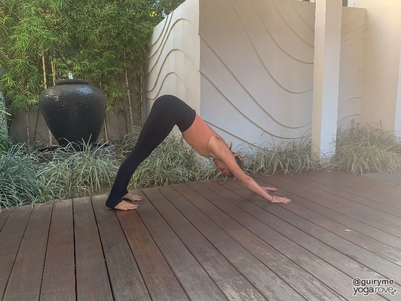 Downward Facing Dog- Yoga for Back Pain Sequence
