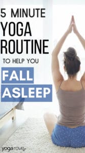 5 Minute Yoga Routine To Help You Fall Asleep - Yoga Rove