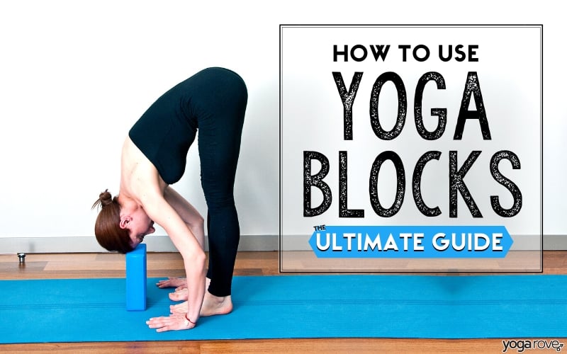 Pavandeep Yoga Blocks Yoga Strap Balance Stretching Stability & Support High Density EVA Foam Blocks 1 Block or 3pc Yoga Block and Strap Set 