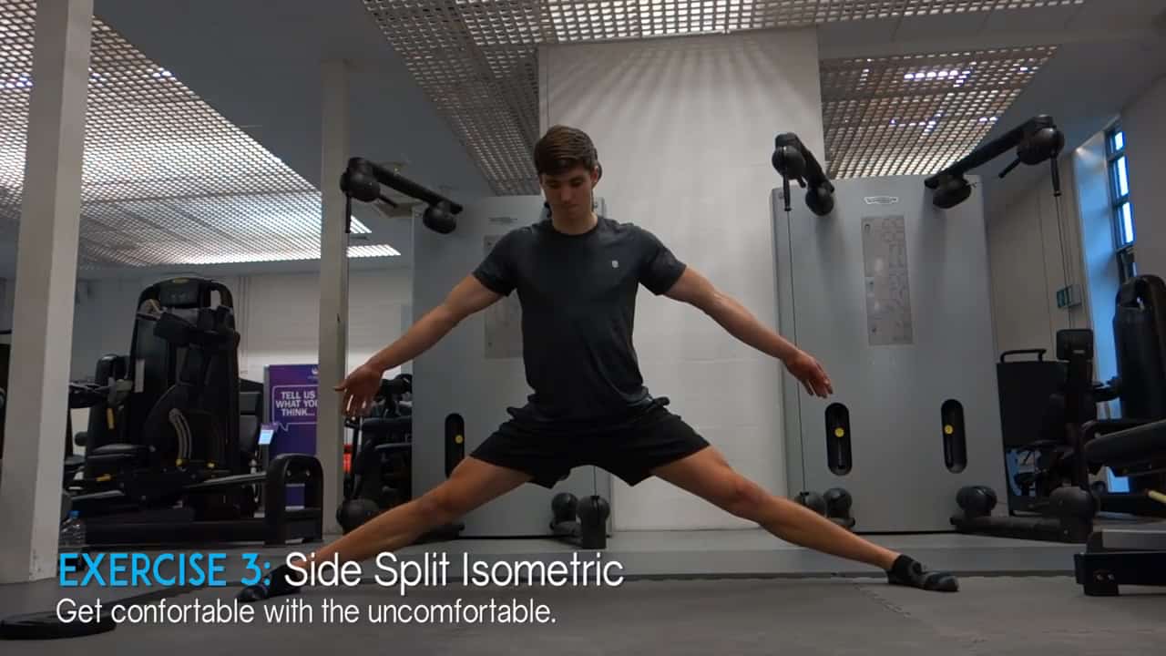 side split isometric hold