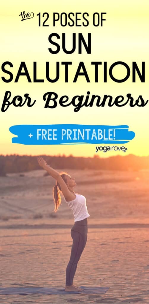 How to Do the 12 Poses of Sun Salutation for Beginners Yoga Rove