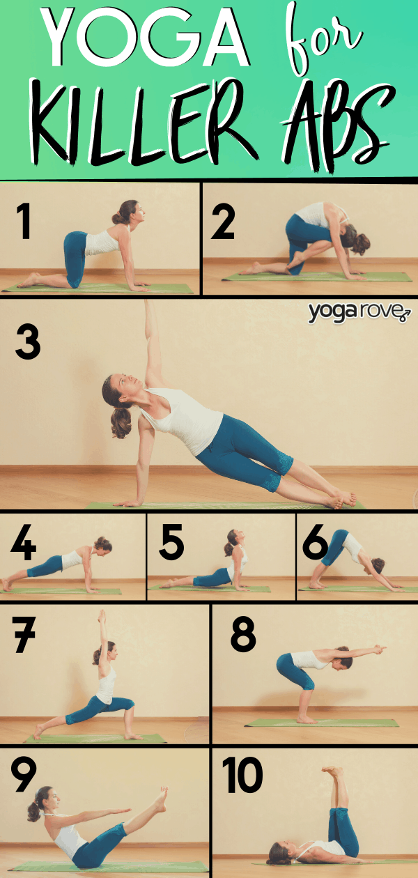 A Yoga Flow Sequence for Stronger Abs