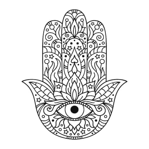 Hamsa Yoga Symbol