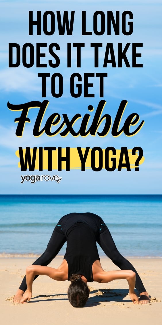 how long does it take to get flexible with yoga?
