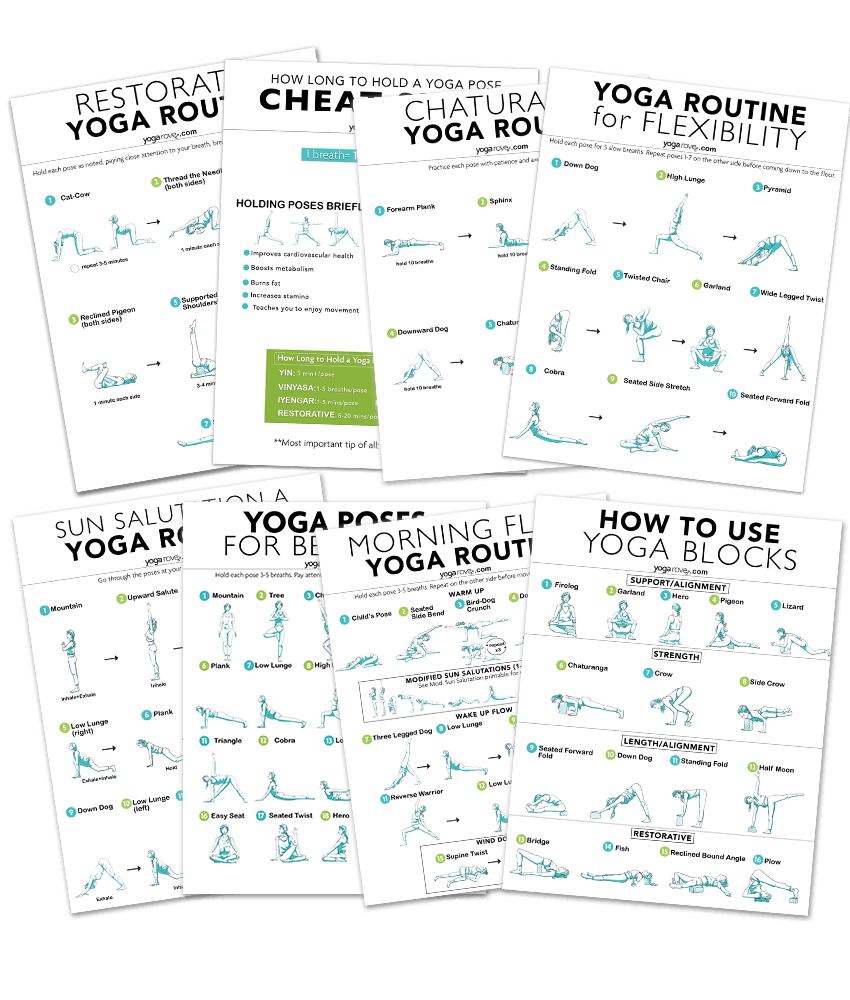 free printable yoga sequences