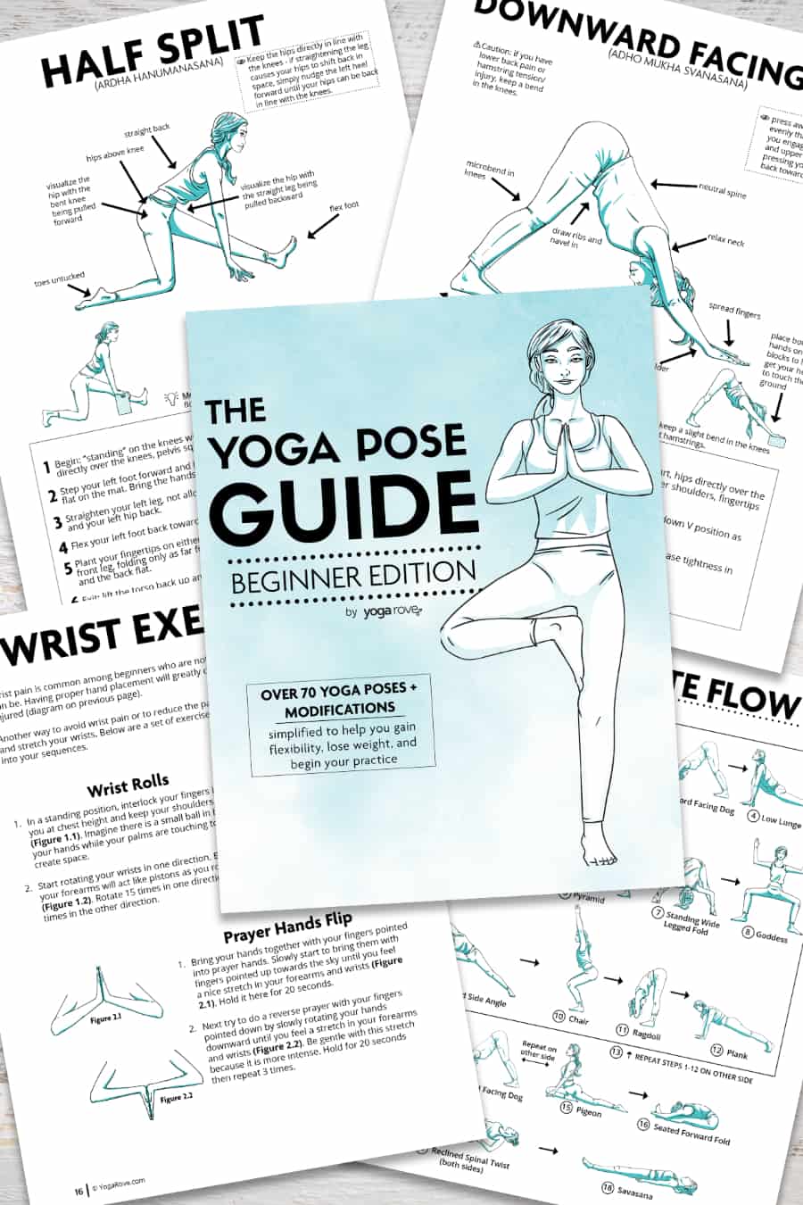 The Yoga Pose Guide Beginner Edition Yoga Rove 9633