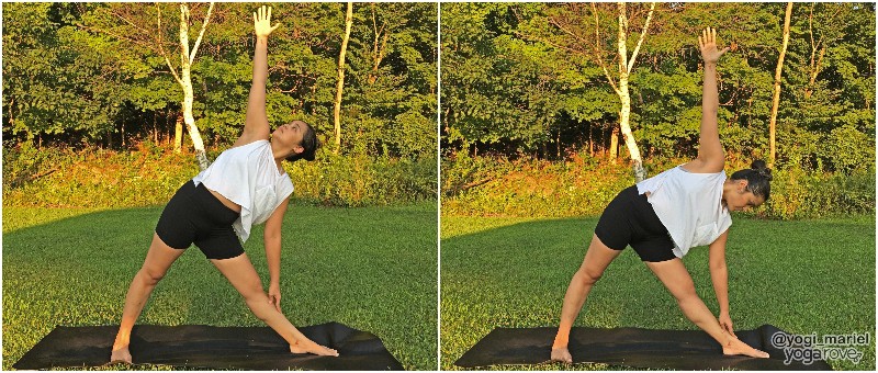 yogi practicing beginner modifications