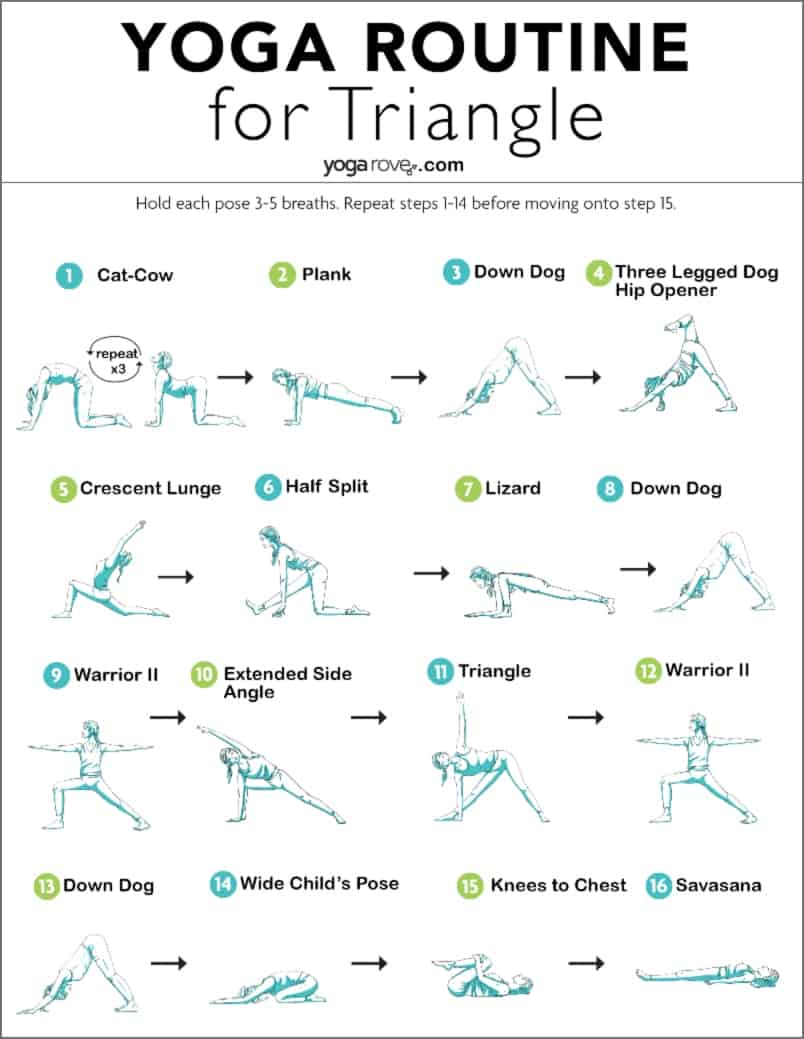 How to Practice Triangle Pose for Beginners | Yoga Rove