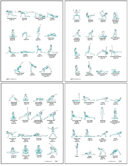 Yoga Pose Guide E-Book Bundle - Yoga Rove