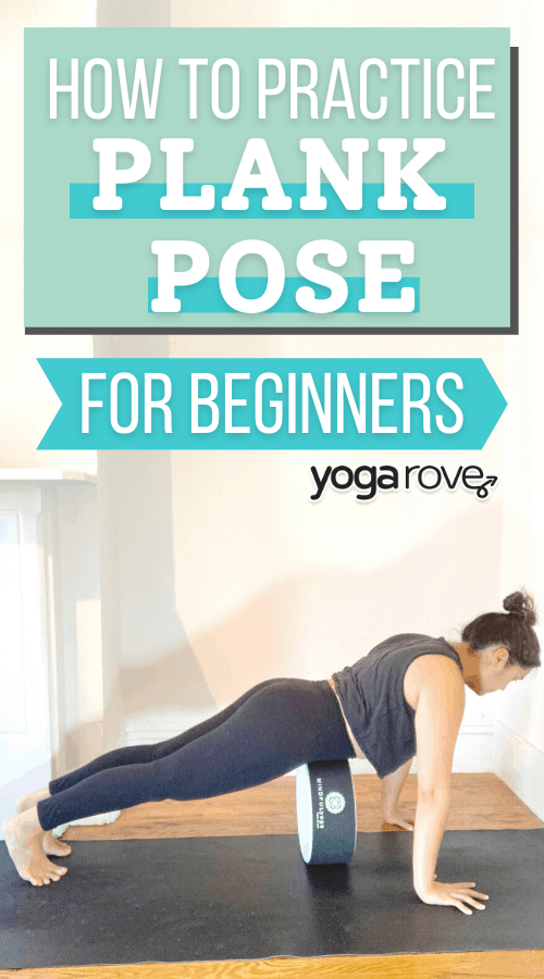 yogi practicing plank pose for beginners