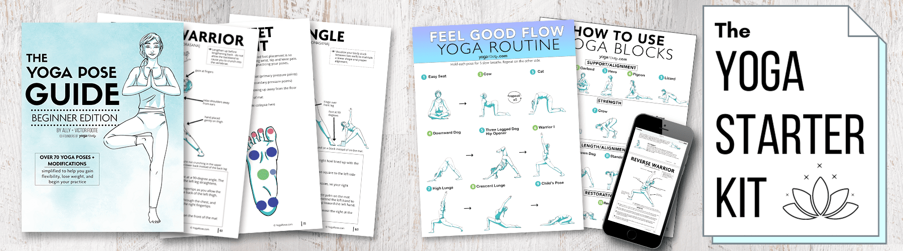 This illustrated yoga mat is the best cheat sheet for perfecting poses